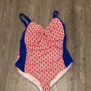 Simply Be Swim - New Plus Size Red & Blue Swim Set Size 24 Simply Be Swim - New Plus Size Red & Blue Swim Set Size 24